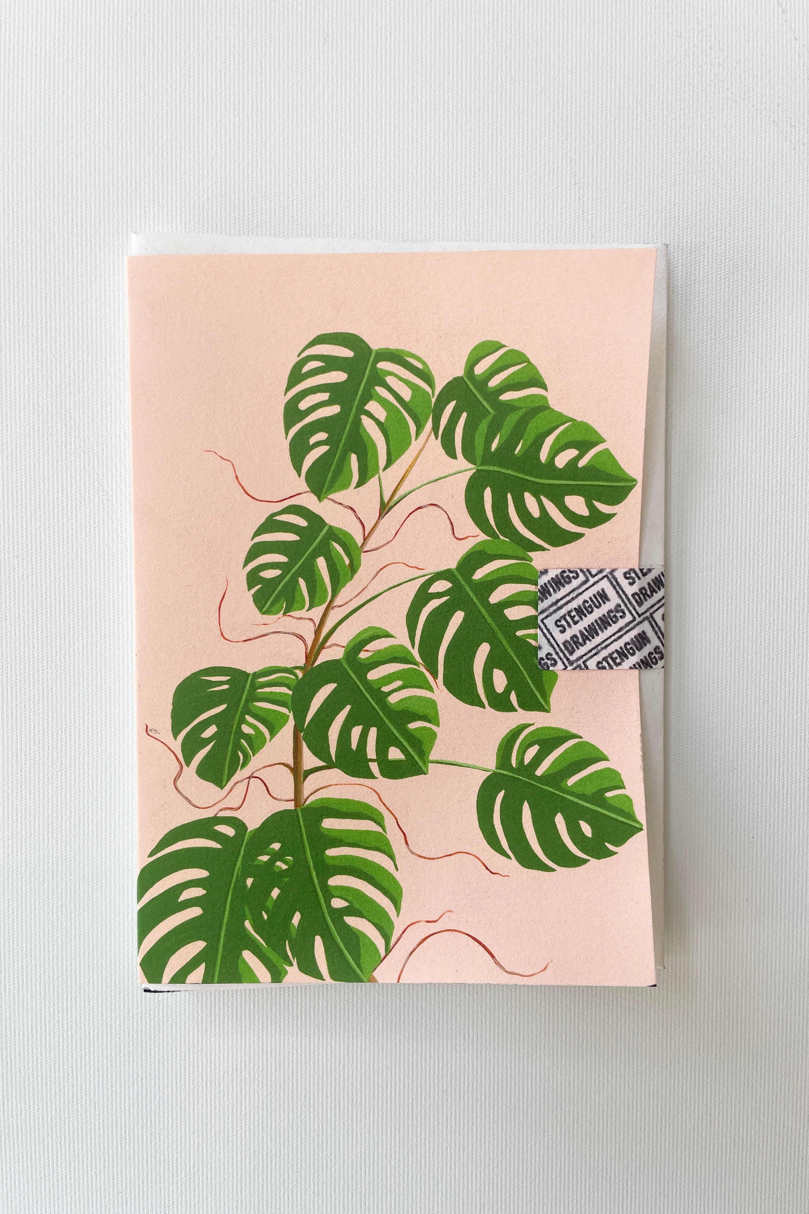 Monstera Greeting Card