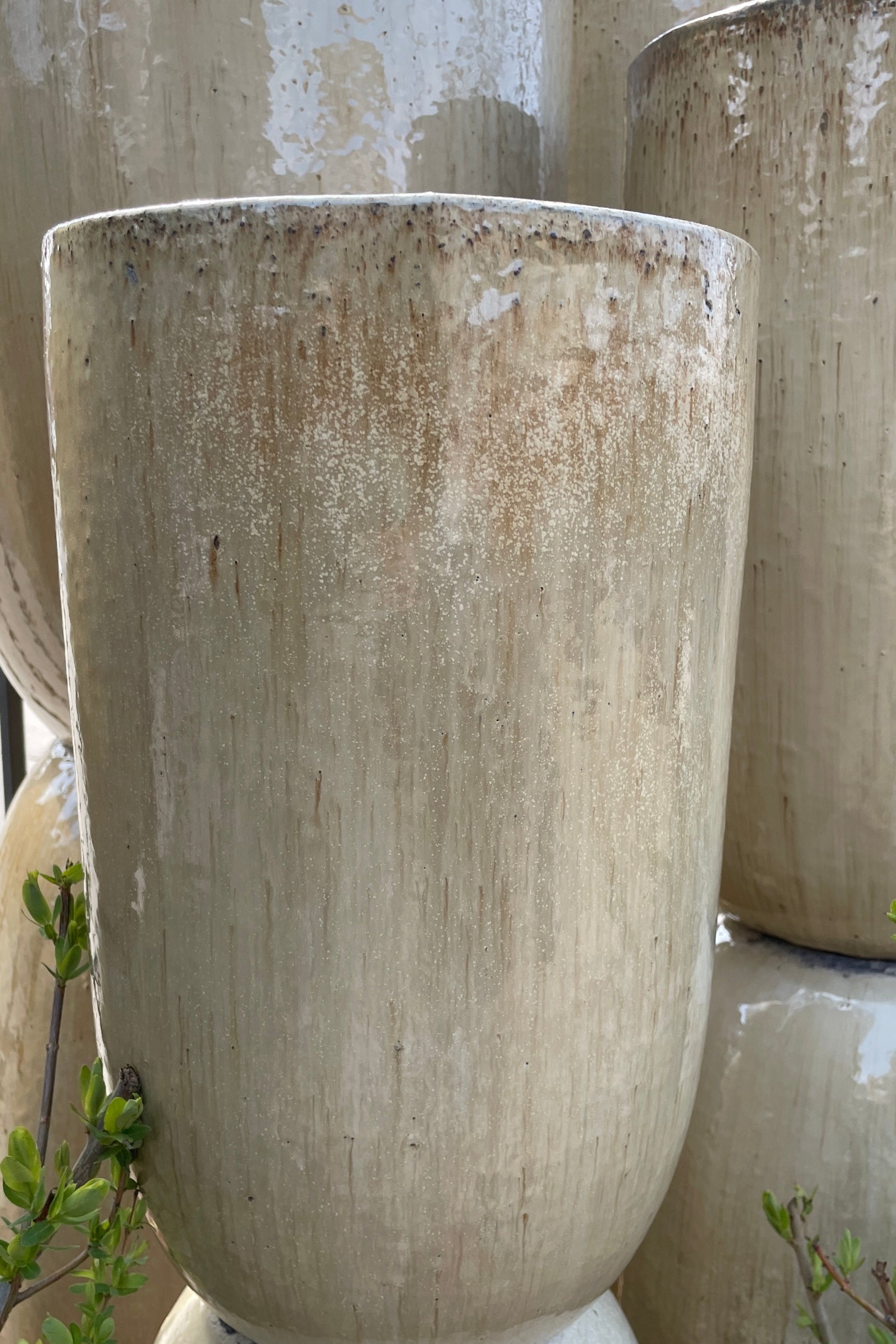 A Crucible Sand container, empty, ready to be filled in the Sprout-home yard. 