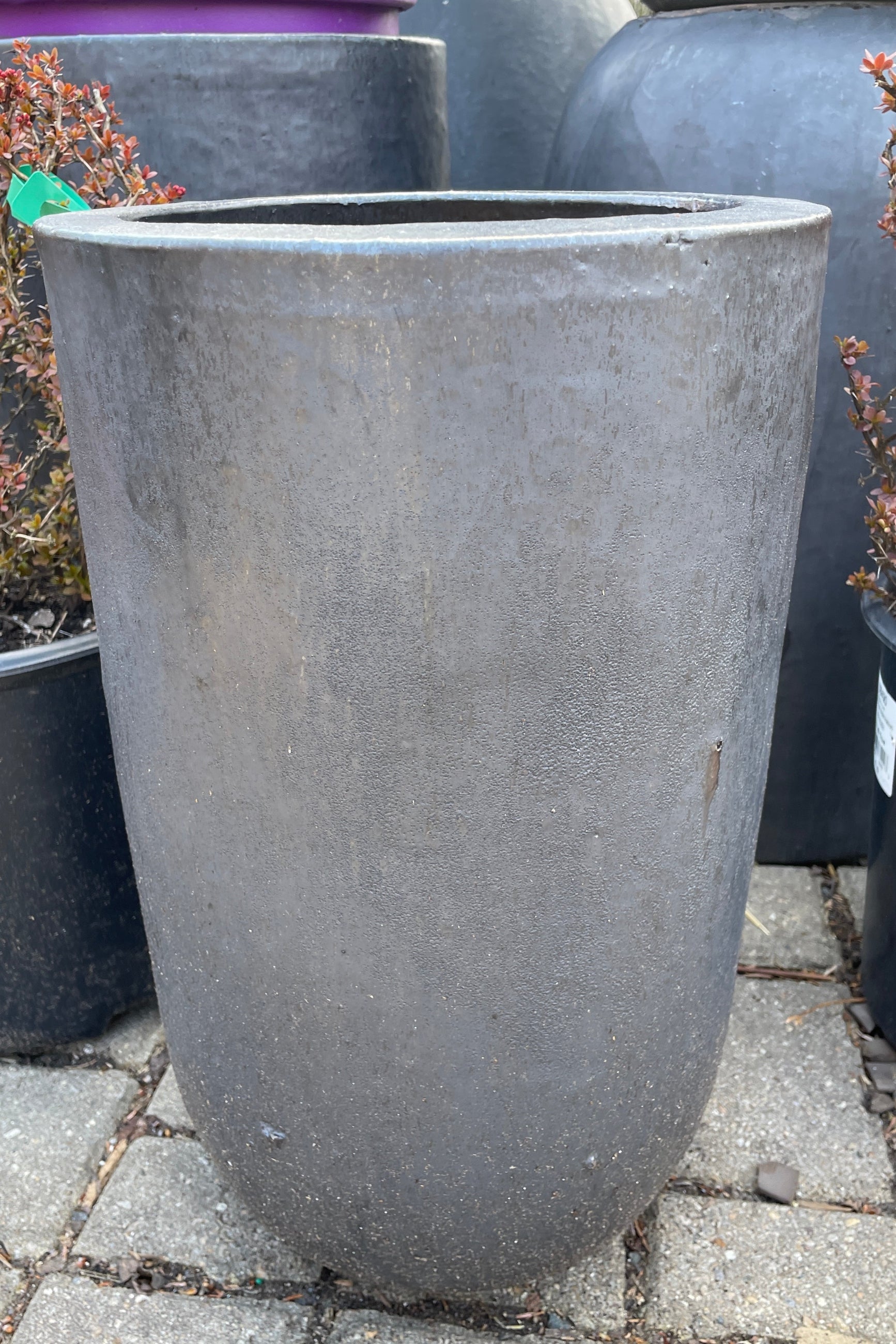 A graphite ceramic crucible, empty, at Sprout-home. 