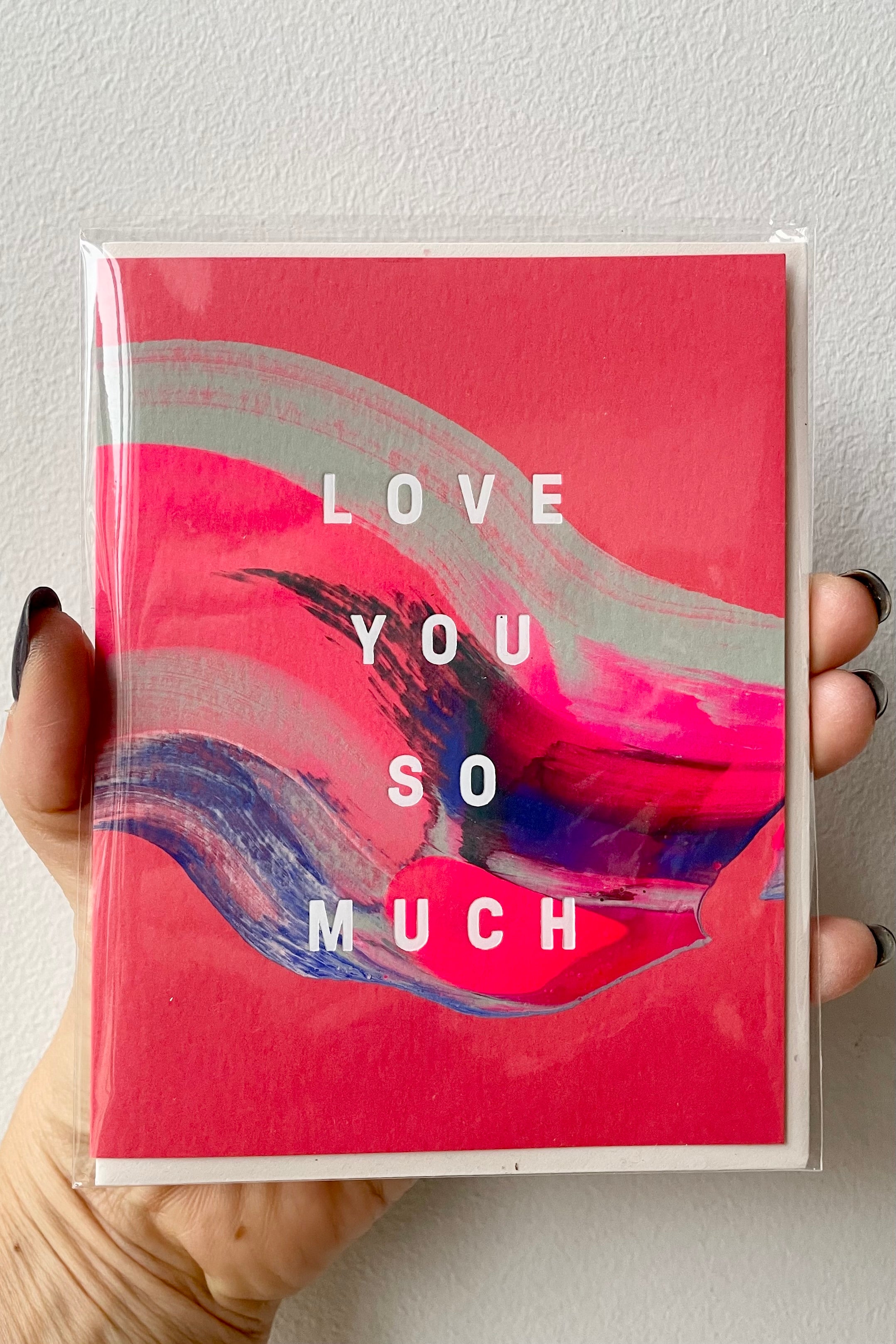 The handmade Fantasia Love Card - perfect for Valentines day at Sprout-home.